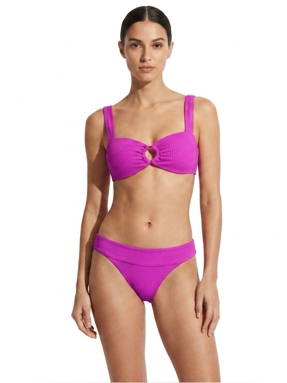 L*Space Bikini Set Willow Bikini Top & Veronica Bikini Bottoms Large Resortwear